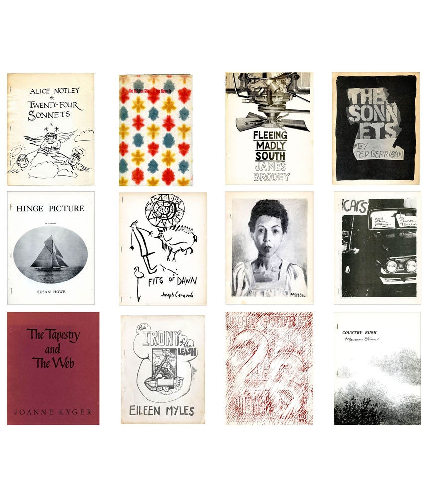New Catalog: Poets' First Books