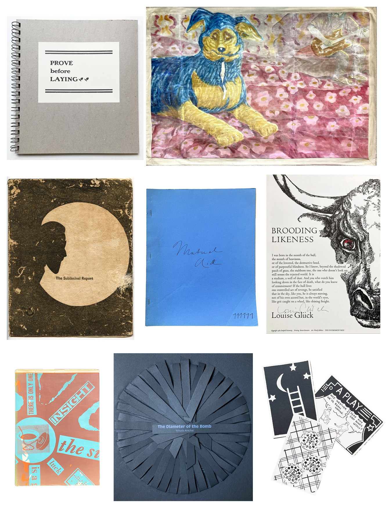 Fall Short List I: Book Arts, Typography, and Art