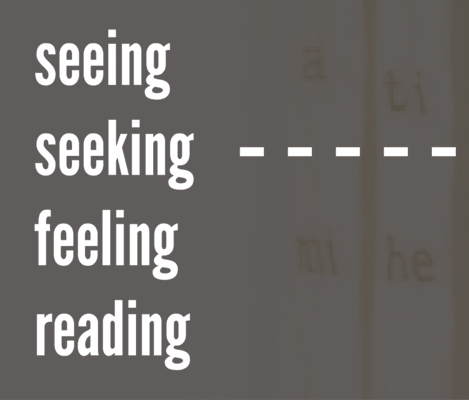Seeing Seeking Feeling Reading: Granary Books