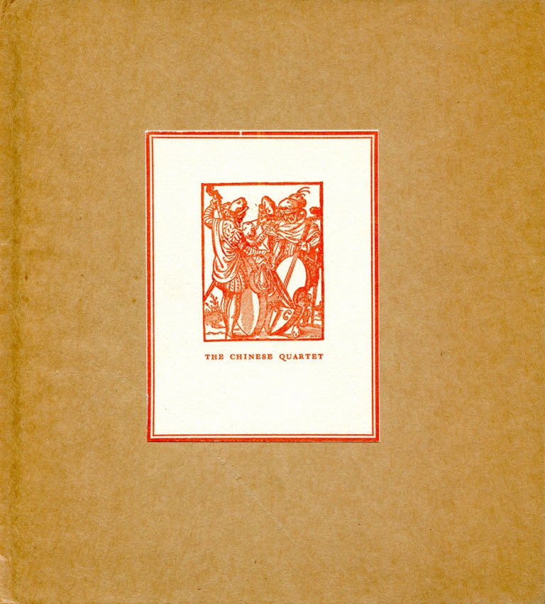 The Chinese Quartet. Pat Nolan. Cranium Press. 1974.
