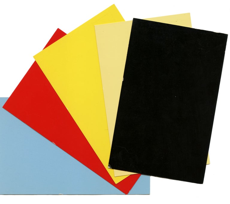 Solid Color Postcards. Aram Saroyan. [R.I.D.I., 1971].