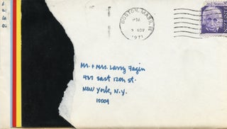 Solid Color Postcards. Aram Saroyan. [R.I.D.I., 1971].