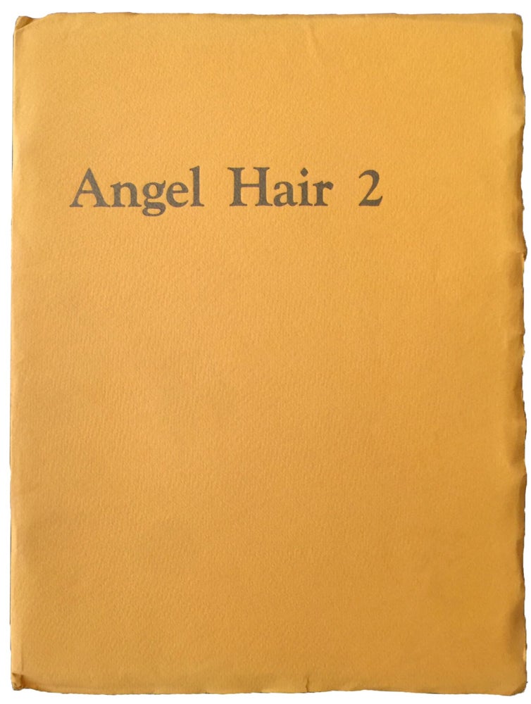 Angel Hair, no. 2. Fall 1966. Anne Waldman, Lewis Warsh.