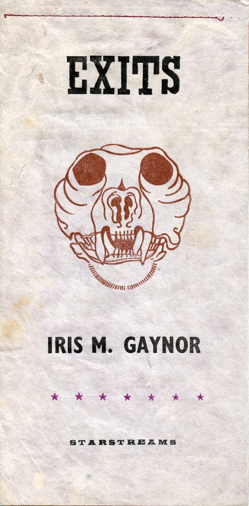 Exits. Iris M. Gaynor. Bardo Matrix. 1977.