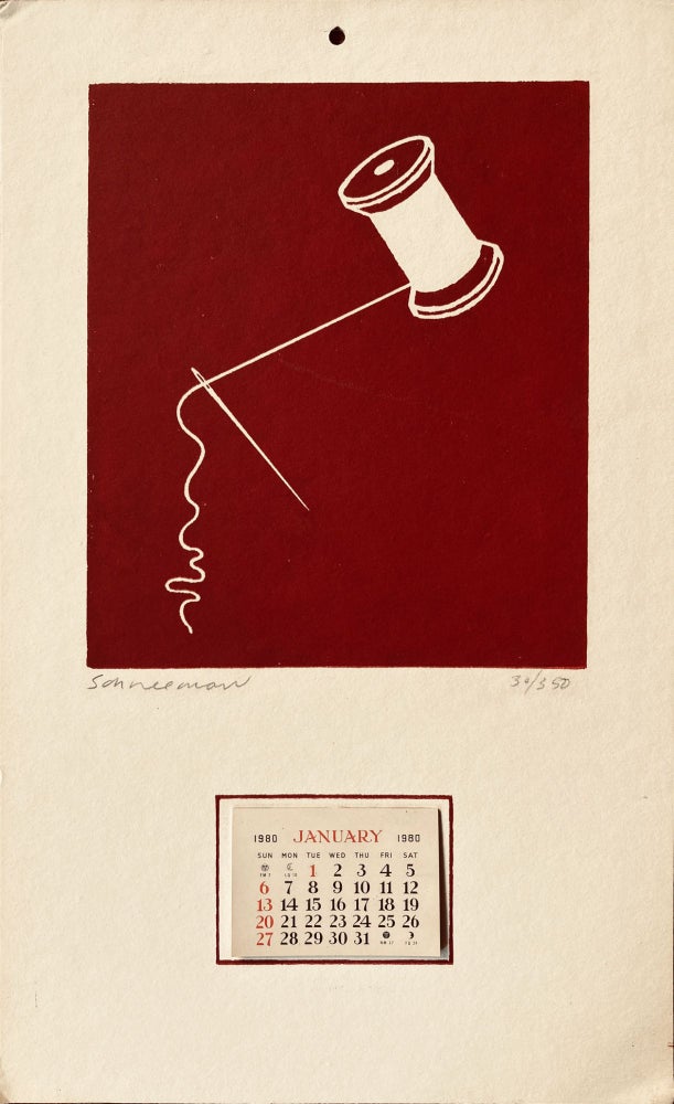 [1980 Calendar]. George Schneeman. [1980].