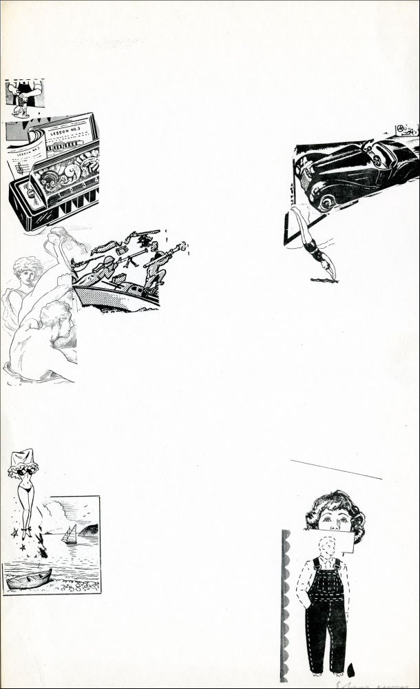 [Untitled. Chicago, vol. 5, no. 1. Nov. 1972.]. George Schneeman. [1972].