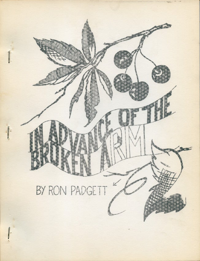 In Advance of the Broken Arm. Ron Padgett. Lorenz Gude. 1964.