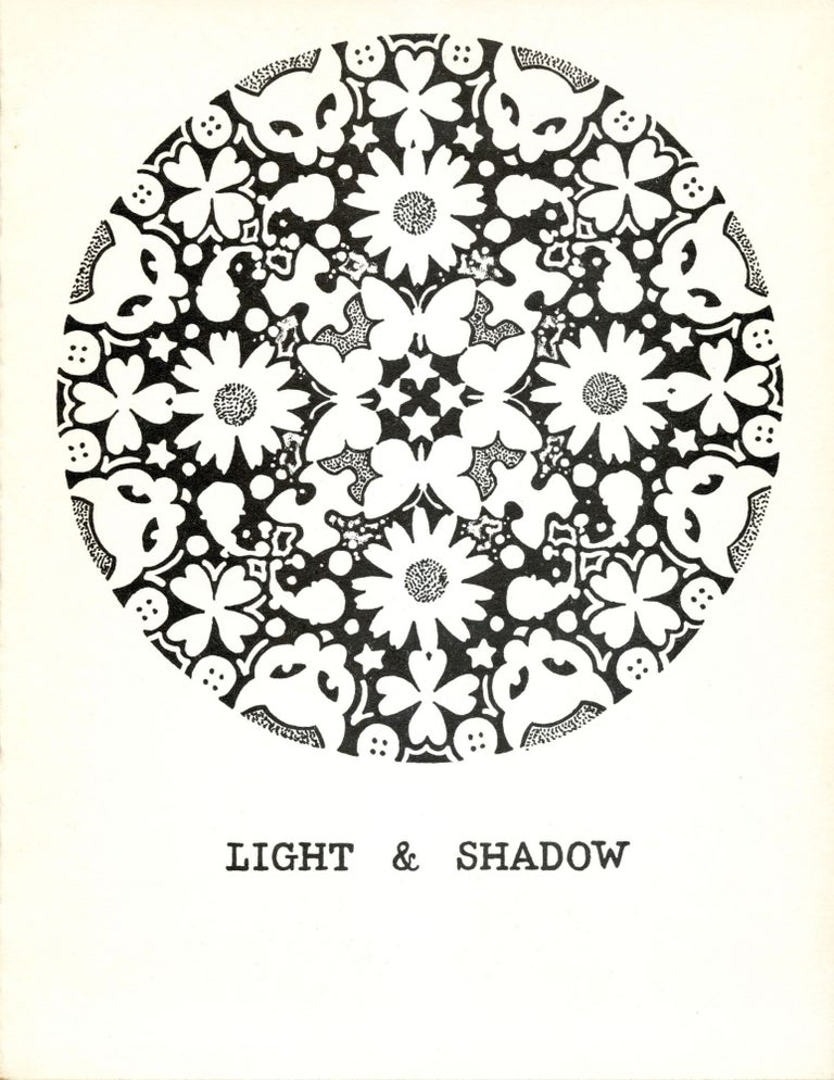 Light & Shadow. Anne Waldman, Joe Brainard, cover. N.p. 1972.