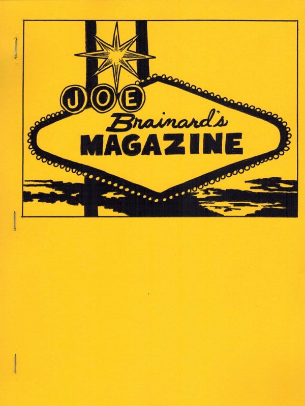 Joe Brainard's Magazine, [no.1]. 2001. Kevin Opstedal.