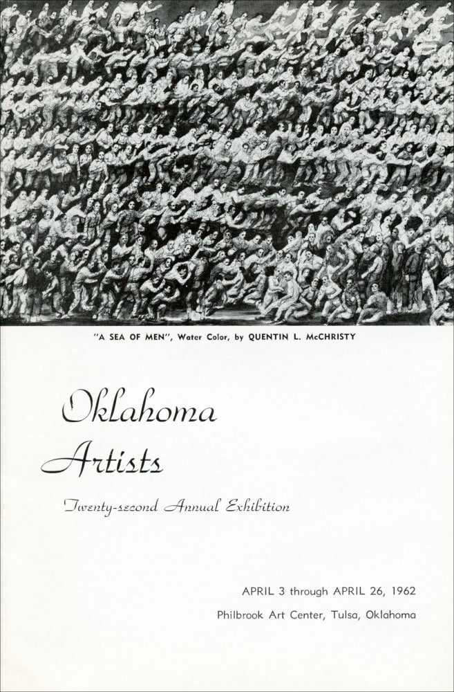 Oklahoma Artists Twenty-Second Annual Exhibition. Joe Brainard. Philbrook Art Center. 1962.