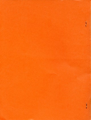Oranges. Frank O'Hara. Angel Hair Books. 1970.