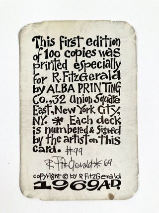 [The Jack Spicer Tarot Deck]. Russell FitzGerald. Russell FitzGerald. 1969.