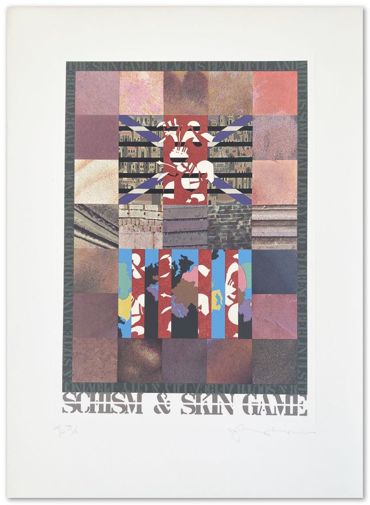 Schism & Skin Game. Tom Phillips. Waddington Graphics. 1983.