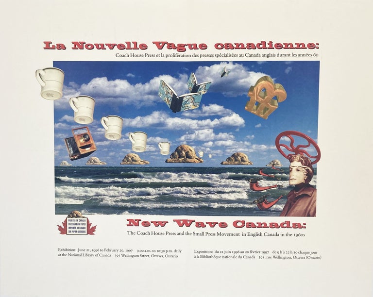 La Nouvelle Vague cannadienne / New Wave Canada: The Coach House Press and the Small Press Movement in English Canada in the 1960s. Coach House Press. The Coachhouse Printshop. 1997.
