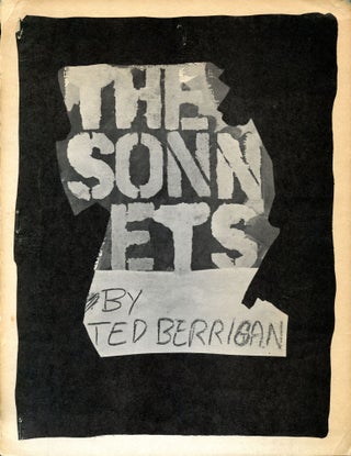 The Sonnets. Ted Berrigan.