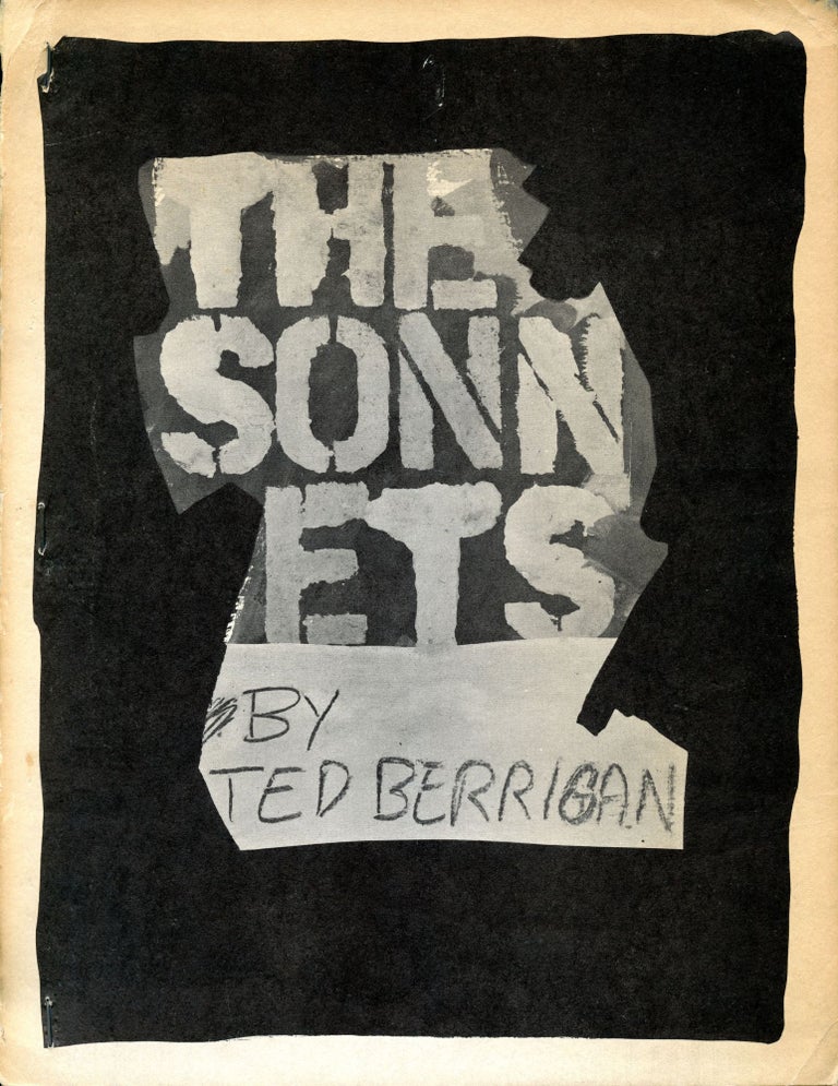 The Sonnets. Ted Berrigan. Lorenz and Ellen Gude. 1964.