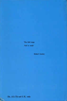 In the Early Morning Rain. Ted Berrigan. Cape Goliard Press. 1970.