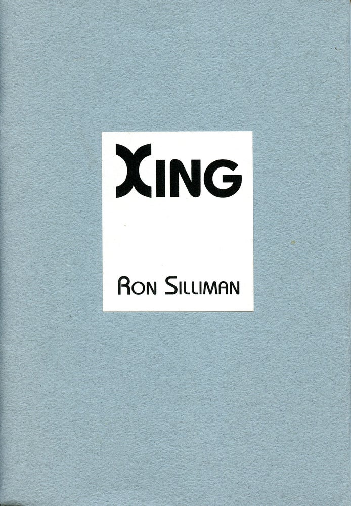 Xing. Ron Silliman. 1996.