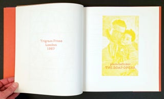 The Soap Opera. Piero Heliczer. Trigram Press. 1967.