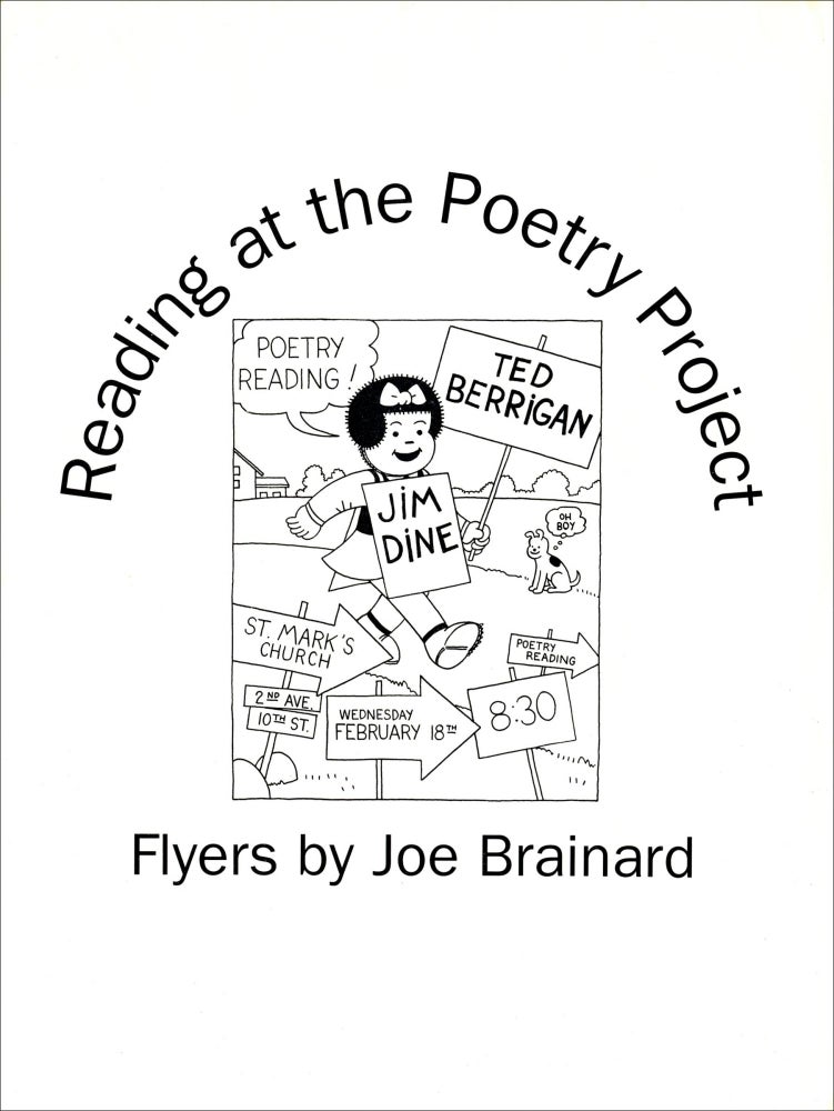 Reading at the Poetry Project. Joe Brainard, Ed Friedman, Bill Berkson. The Poetry Project at St. Marks Church. 1997.