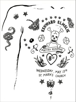 Reading at the Poetry Project. Joe Brainard, Ed Friedman, Bill Berkson. The Poetry Project at St. Marks Church. 1997.