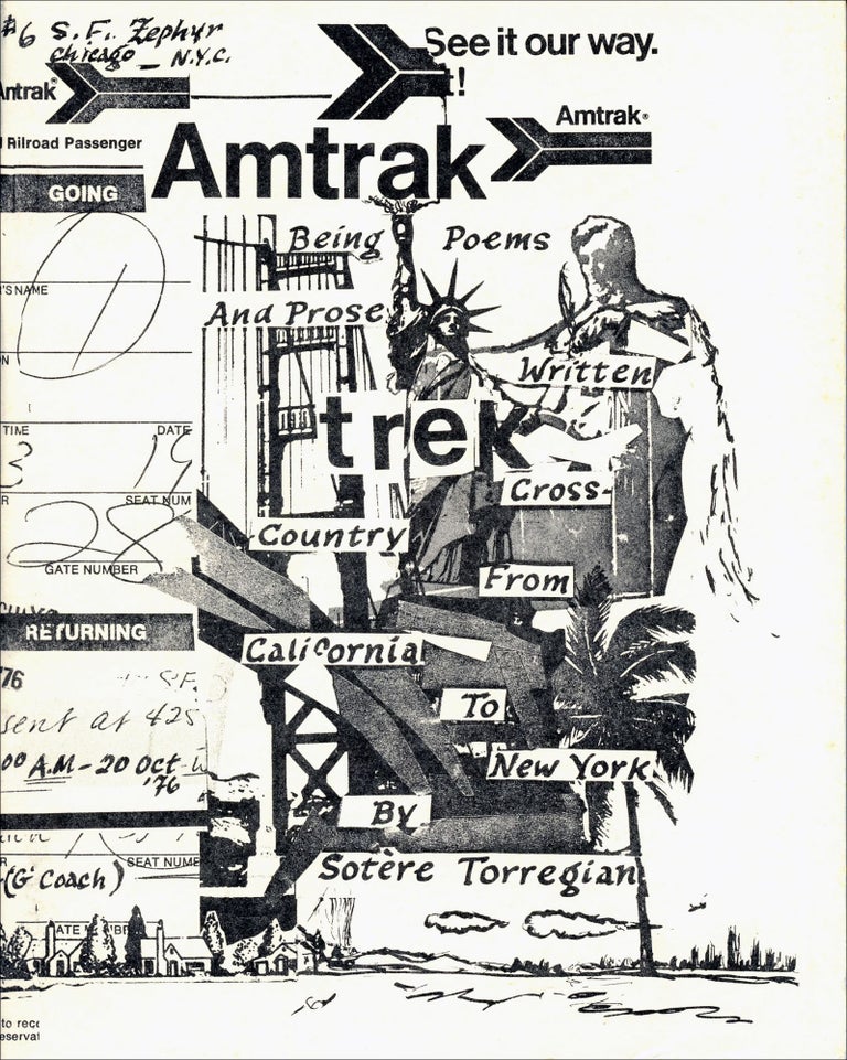 Amtrak Trek. Sotère Torregian. Telephone Books. 1979.
