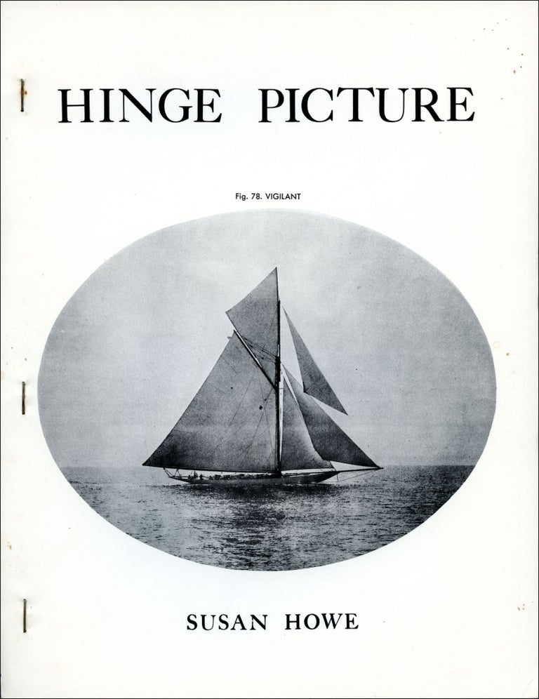 Hinge Picture. Susan Howe. Telephone Books. 1974.