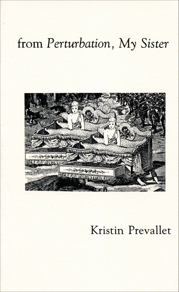 from Perturbation, My Sister. Kristin Prevallet. Leave Books. 1994.