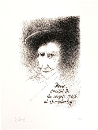 Letters to the Great Dead (both small and large portfolios). John Furnival, Jonathan Williams. Openings Press. 1983–.