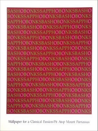 Letters to the Great Dead (both small and large portfolios). John Furnival, Jonathan Williams. Openings Press. 1983–.