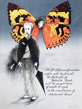 Letters to the Great Dead (both small and large portfolios). John Furnival, Jonathan Williams. Openings Press. 1983–.