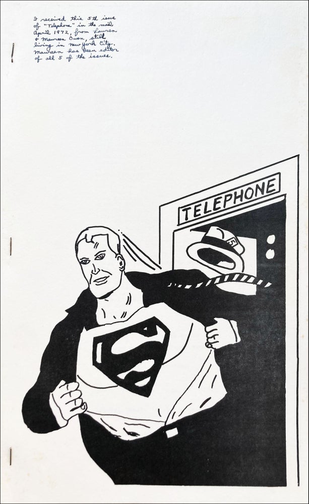 Telephone, no. 5. [1972]. Maureen Owen.