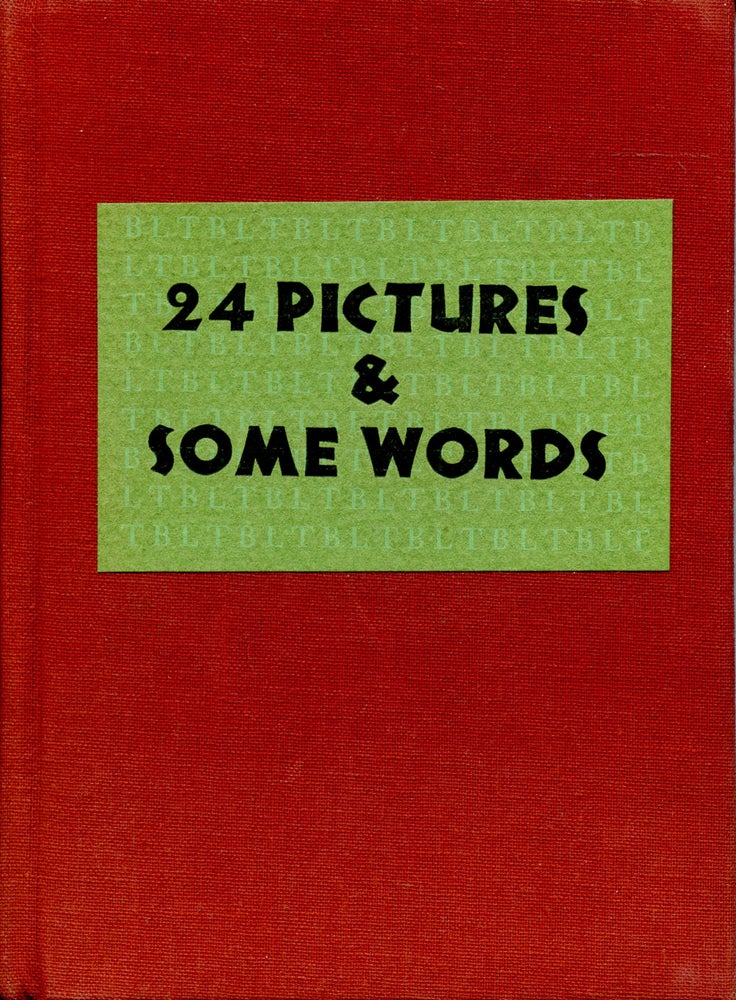 24 Pictures & Some Words. Joe Brainard. Hemet. 1980.
