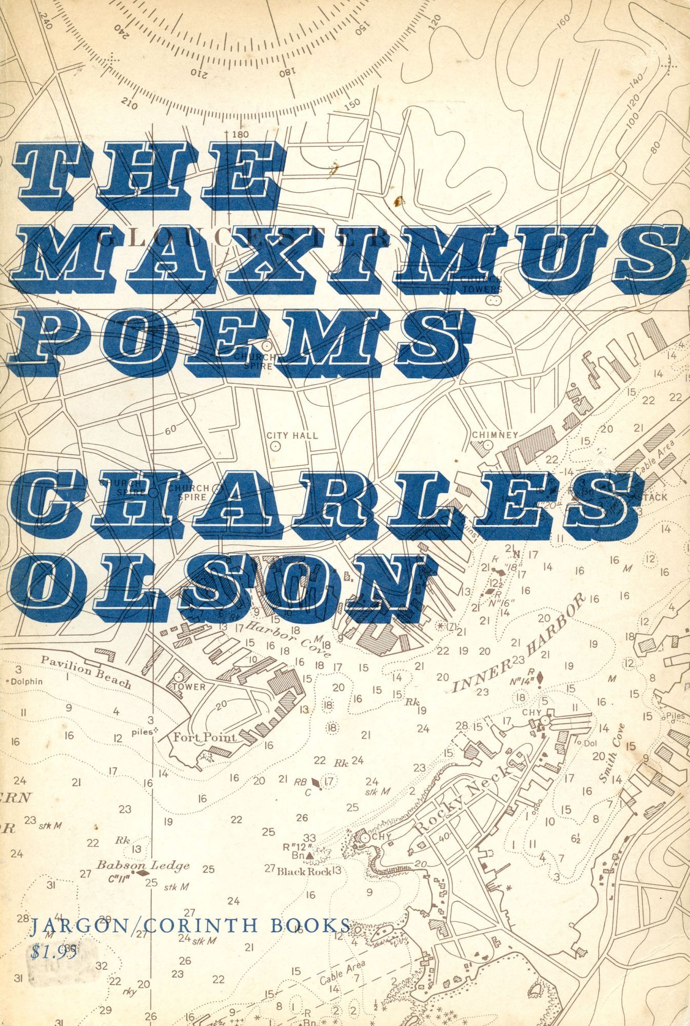 本 THE MAXIMUS POEMS チャールズ・オルソン