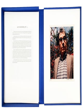 A Palpable Elysium: Photographs. Guy Davenport Basil Bunting, Aaron Siskind, Ezra Pound, Henry Miller, Paul Metcalf, Thomas Merton, James Laughlin, Robert Duncan, William Carlos Williams. Dim Gray Bar Press. 1997.