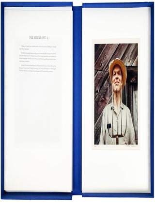 A Palpable Elysium: Photographs. Guy Davenport Basil Bunting, Aaron Siskind, Ezra Pound, Henry Miller, Paul Metcalf, Thomas Merton, James Laughlin, Robert Duncan, William Carlos Williams. Dim Gray Bar Press. 1997.