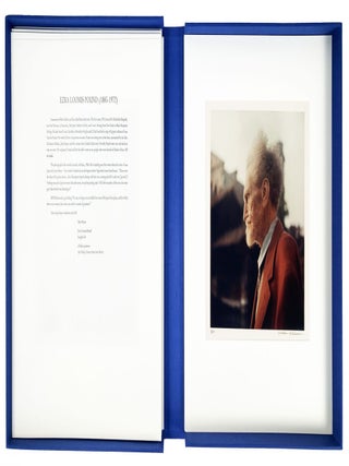 A Palpable Elysium: Photographs. Guy Davenport Basil Bunting, Aaron Siskind, Ezra Pound, Henry Miller, Paul Metcalf, Thomas Merton, James Laughlin, Robert Duncan, William Carlos Williams. Dim Gray Bar Press. 1997.
