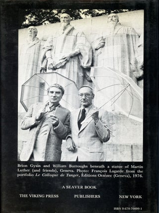 The Third Mind. William S. Burroughs, Brion Gysin. A Seaver Book / The Viking Press. 1978.