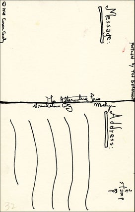 [Picabia! Duchamp!!]. Ted Berrigan. N.p. 1982.