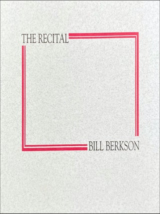 Pressed Wafer Portfolio. Bill Corbett, Bernadette Mayer, Clark Coolidge, Fanny Howe, Paul Auster, Michael Gizzi, Bill Berkson. Pressed Wafer. 1999–2000.