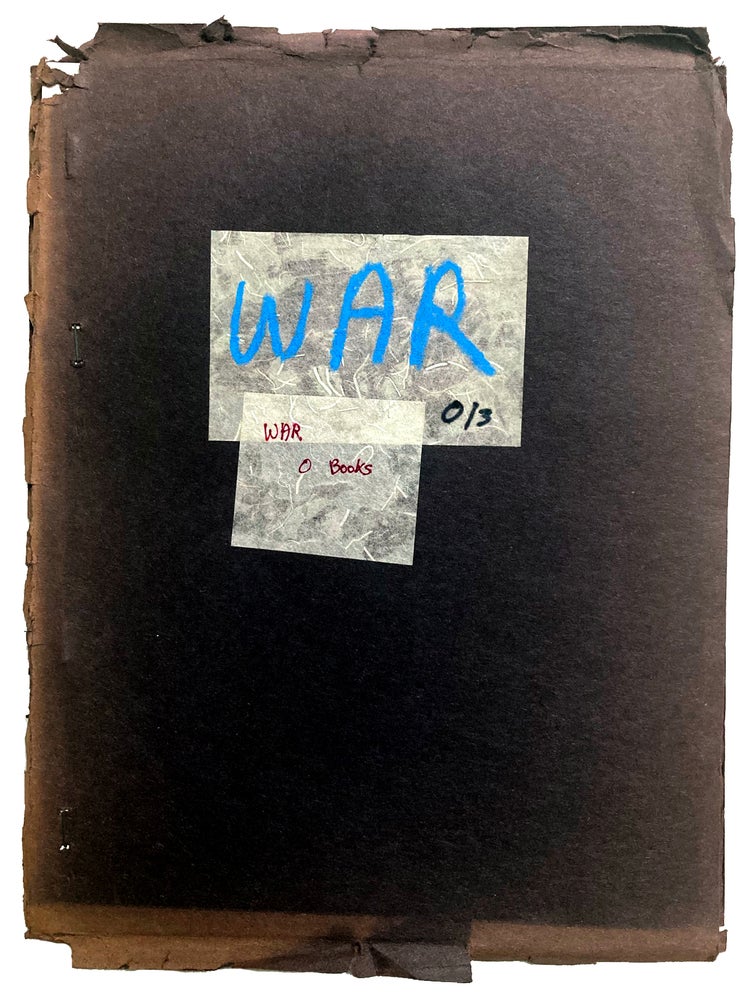 War O/3. Leslie Scalapino, Norma Cole, Laura Moriarty, Alan Davies, Jerry Estrin, Fanny Howe. O Books. n.d.