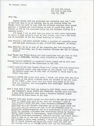 Art with the Touch of a Poet: Frank O'Hara. Hildegard Cummings, Fairfield Porter, Morton Feldman, Larry Rivers, Joe Brainard, Frank O'Hara. The William Benton Museum of Art, The University of Connecticut, Storrs. 1983.