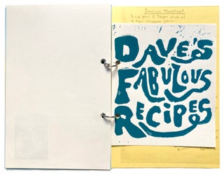 Dave's Fabulous Recipes: A Cookbook with Robin Blaser. David Farwell, Miriam Nichols Robin Blaser. TKS Books. 2021.