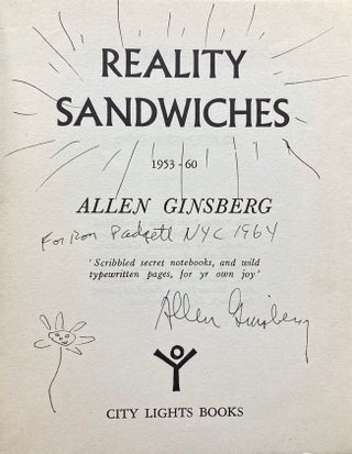 Reality Sandwiches: 1953–1960. Allen Ginsberg. City Lights Books. 1963.