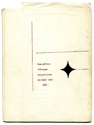Farewell the Floating Cunt. d. a levy. Renegade Press. 1964.