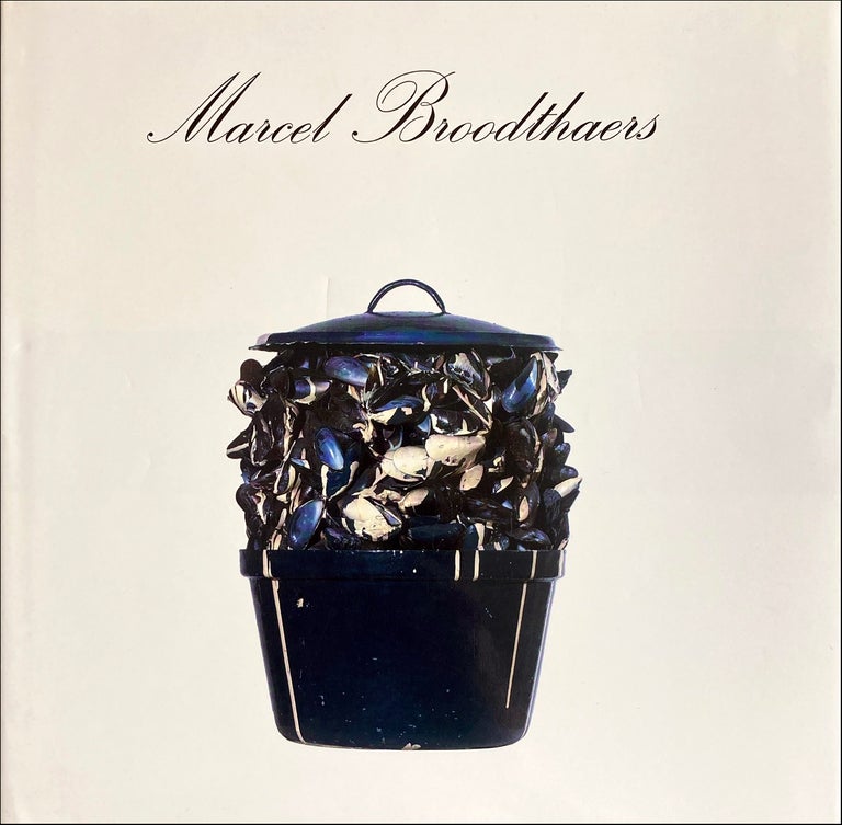 Marcel Broodthaers. Marcel Broodthaers., Marge Goldwater. Walker Art Center. 1989.
