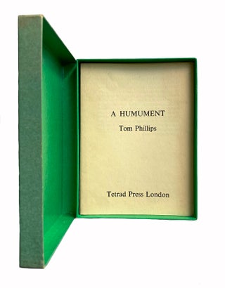 A Humument. Tom Phillips. Tetrad Press. 1970.