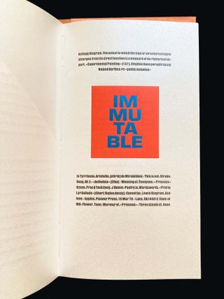 Allotropes: An alchemy thru a gloss darkly — with lines expropriated from Tennyson & Wordsworth. Philip Gallo. The Hermetic Press. 2019.
