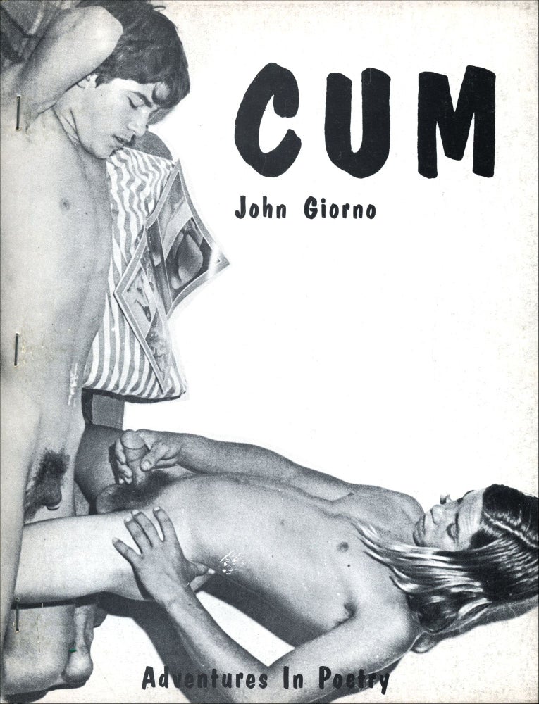 Cum. John Giorno. Adventures in Poetry. 1971.