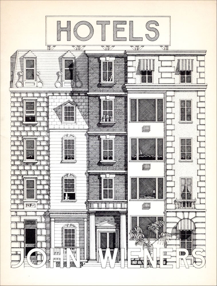 Hotels. John Wieners. Angel Hair Books. 1974.